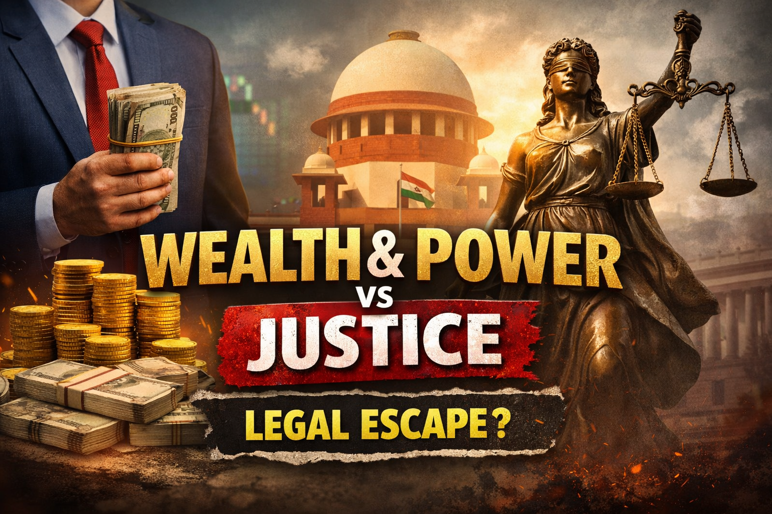 When Wealth Becomes Immunity: Absolute Power and Legal Escape